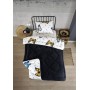 ETE HOMETEX TEK KİŞİLİK LÜX WELSOFT YORGAN KELEBEK ANTRASİT 155X215CM 8696474231929